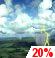 Isolated Thunderstorms. Chance for Measurable Precipitation 20%